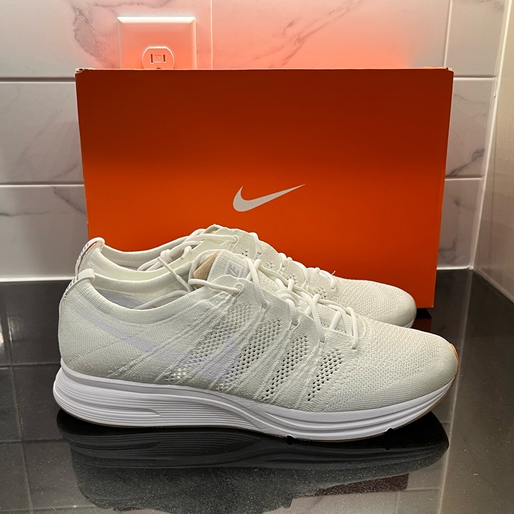 Nike Air Trainer Flyknit 11.5 White Gum